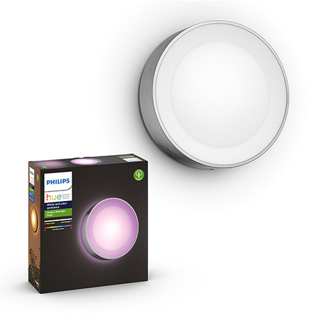 HUE 1746547P7 Aplica Daylo LED 1050lm RGB Inox IP44