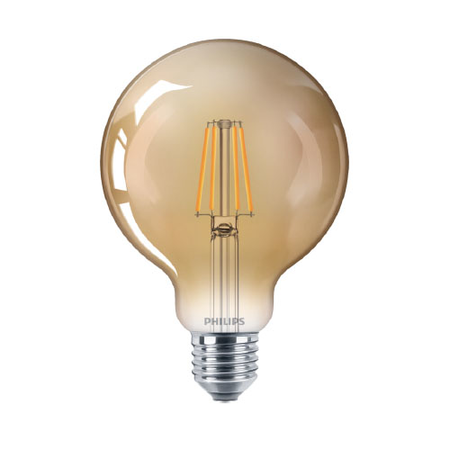 Bec Led Philips Filament Classic Gold G93