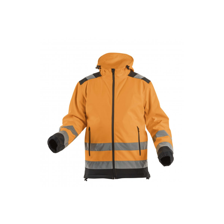 Geaca de avertizare argen softshell Orange XL