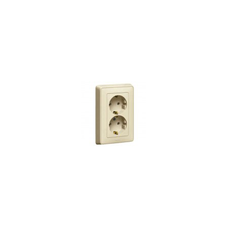 Priza schuko dubla 16A Fildes Legrand Cariva