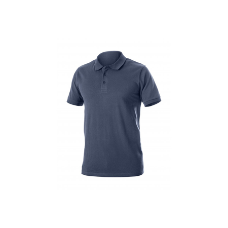 Tobias Cotton Polo Shirt Navy L (52)