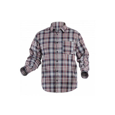 Iller Shirt Navy/Red Checked L (52)