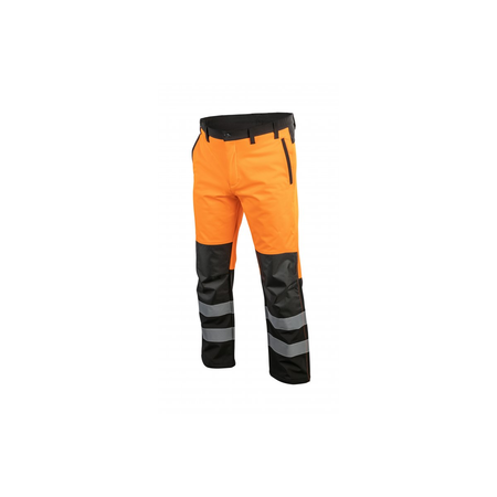 Pantaloni de avertizare cu softshell Traun Orange XL