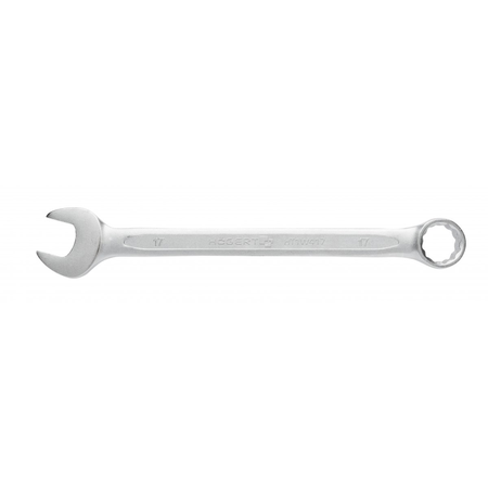 Combination Spanner, CRV Steel, 17 mm, DIN 3113