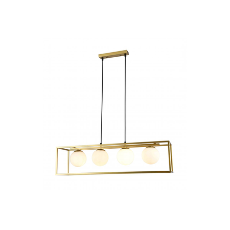 Lampa tavan - Ceiling fixture AVELIN 3,2287, AC220-240V,50/60Hz,4*E27, IP20,80CMX20CMX20CM, triple, gold