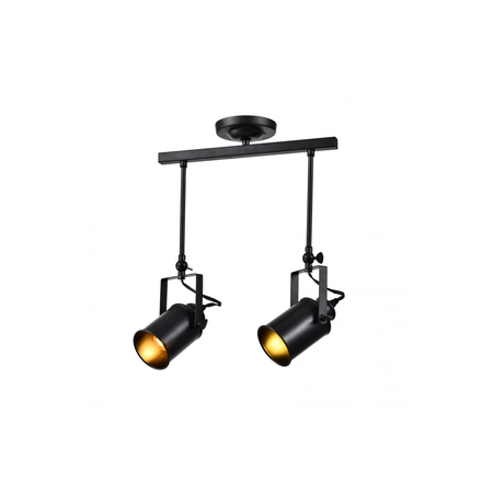 Lampa tavan - Ceiling fixture DEMIR 2,3994,AC220-240V,50/60Hz,2*E27, IP20,double,black