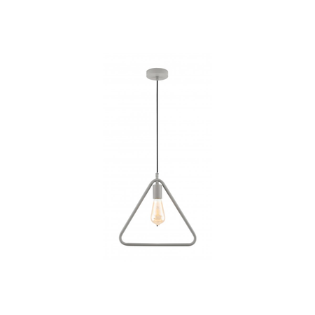 Lampa tavan - Ceiling fixture GIJA,2751, triangle,AC220-240V,50/60Hz,1*E27,max.40W,IP20,38cm x 10cm ,single, grey