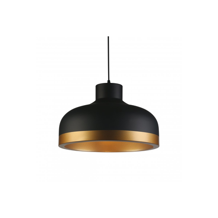 Lampa tavan - Ceiling fixture GOLDI 2 ,4113,AC220-240V,50/60Hz,1*E27, IP20, Diameter 42 CM,single,black/gold