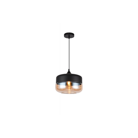Lampa tavan - Ceiling fixture LENDER 2,8433,AC220-240V,50/60Hz,1*E27, IP20, Diameter 25 CM,single, black
