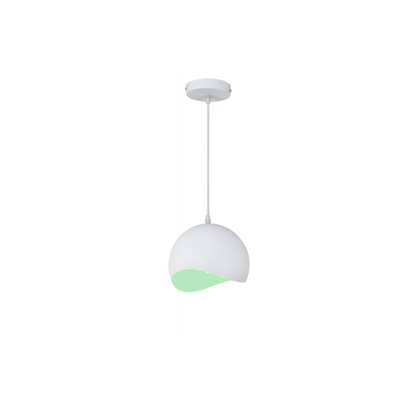 Lampa tavan - Ceiling fixture MAVIA , 0917,AC220-240V,50/60Hz,1*E27, IP20, Diameter 20 CM,single, white/green