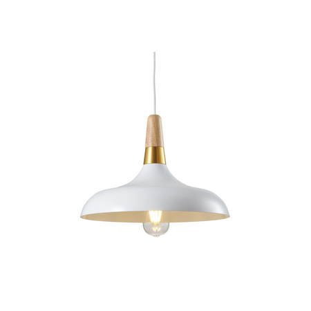 Lampa tavan - Ceiling fixture SKANDI 4,7504,AC220-240V,50/60Hz,1*E27, IP20, Diameter 35 CM, single, white