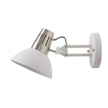 Corp de iluminat aplicat perete - Wall fixture ARTEMIA,2218,AC220-240V,50/60Hz,1*E27, max.40W, IP20, Diameter16,3cm, single, white