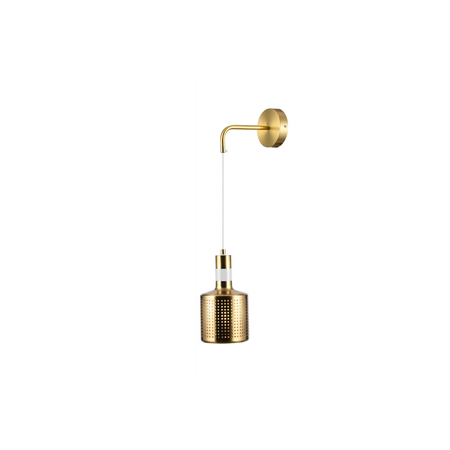 Corp de iluminat aplicat perete - Wall fixture BELLIS,4642,AC220-240V,50/60Hz,1*E27, IP20, Diameter 12 CM ,single, black/gold