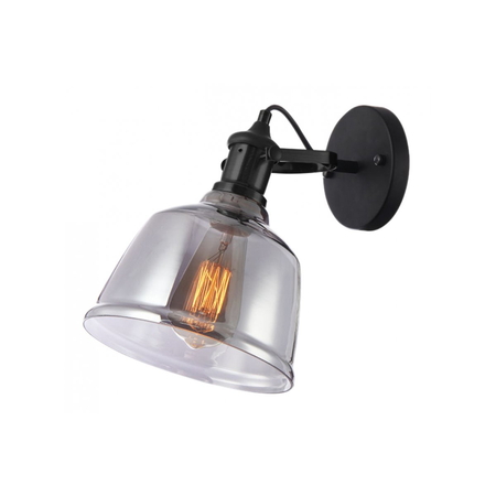 Corp de iluminat aplicat perete - Wall luminaire MUSCARI IIB,3800,AC220-240V,50/60Hz,1*E27, IP20,single, black