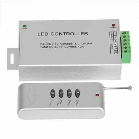 Controler radio pentru lumini RGB cu LED