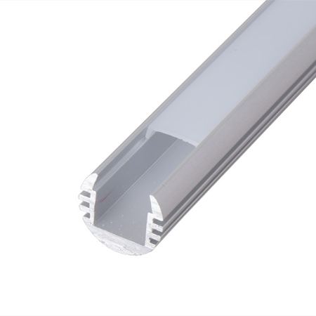 PROFIL ALUMINIU PENTRU BENZI LED SEMICILINDRIC 2m