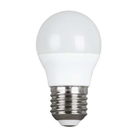 Bec LED forma sferica, 5W, E27, 2700K, 9-24V AC/DC (**Cantitate minima comanda: 10 buc.**)