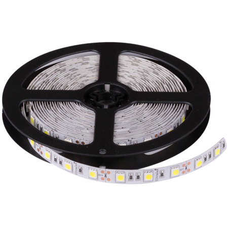 BANDA LED 13.5W/m, 3000K, 12V DC, SMD5050, 60 LEDS/M, IP20