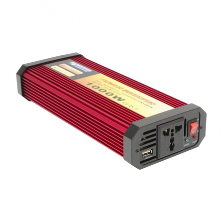 Invertor tensiune 12V-220V 1000W cu USB, Made in Germany, PY-BK77001