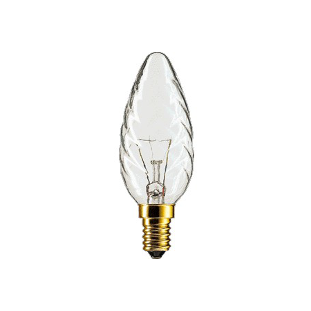 Bec incandescent - deco 60w e14 bw35 cl