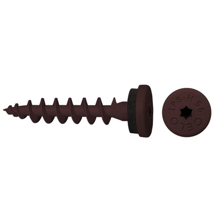 CELO Insulation surub IPS-H 55 chocolate brown