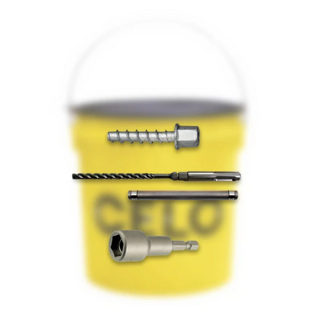 CELO Concrete surub BTS6 H 6-35 M8, internal thread, craftman pack