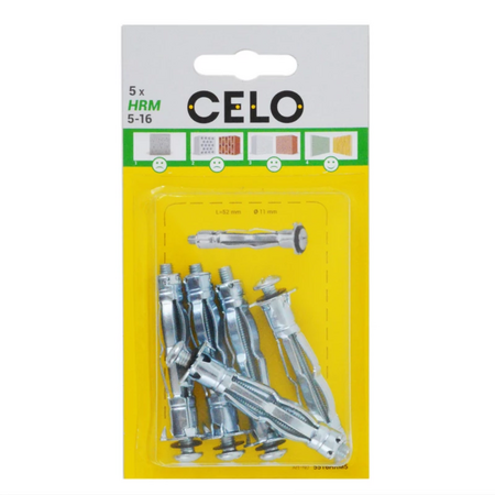 CELO Blister Cavity fixing HRM 5-16 cu truss head (PH2)