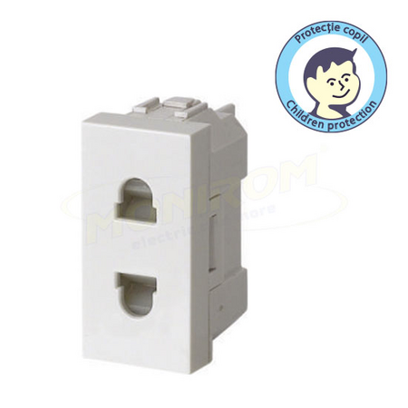 M-klass 0830A – Priza universala (1modul)