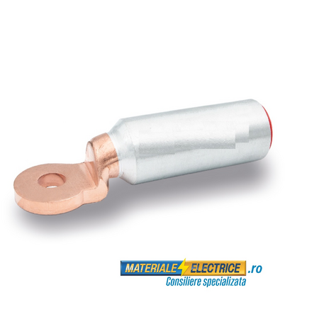 Papuc bimetalic pentru cabluri 150mm² - prindere surub M12