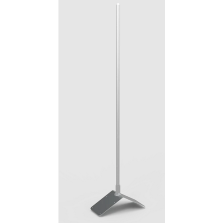 Tija de captare paratrasnet pentru tabla faltuita si trapezoidala, aluminiu, lungime 1000 mm