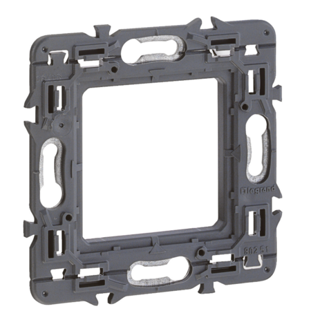 PLACA SUPORT PENTRU 2 MODULE FARA CLEME SIMPLE, LEGRAND MOSAIC