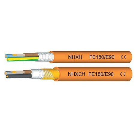 Cablu nhxh cu intarziere la foc, fara halogenuri 1x35 