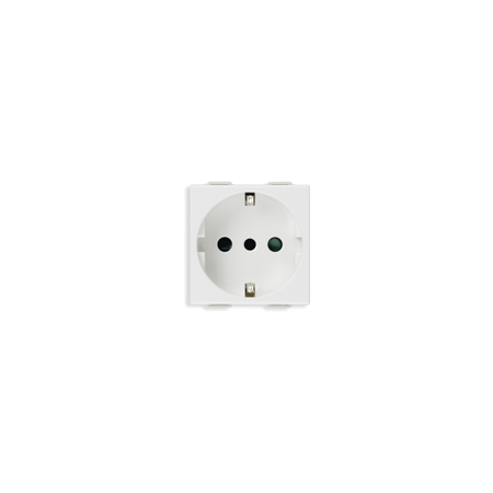 Priza schuko alb 16A 230V Vimar