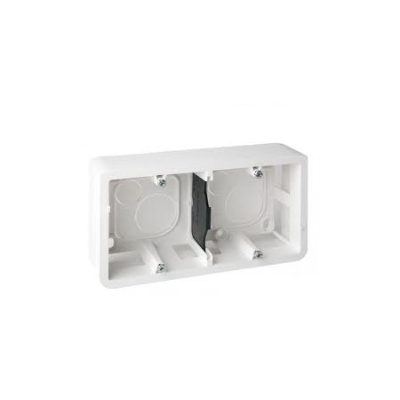 Doza aparenta pentru 4, 5 sau 2 x 2 module, montaj orizontal, legrand mosaic