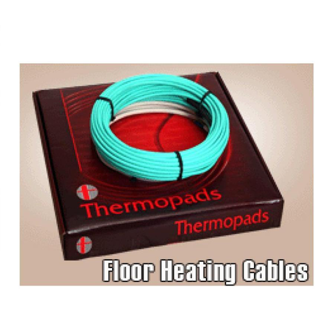 Cablu de incalzire fhc-t 17, 10 m/ 170 w - thermopads