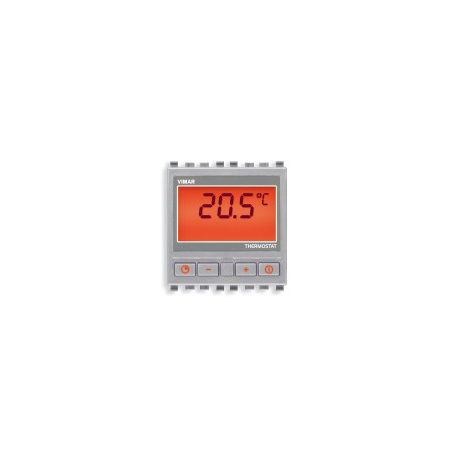 Termostat electric 120-230v 50-60hz vimar (eikon) gri