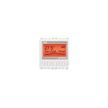 Cronotermostat electronic 120-230V Vimar(Eikon) alb