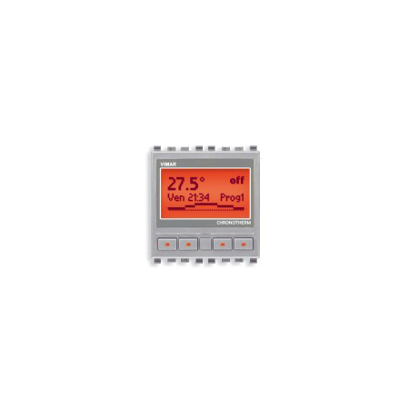 Cronotermostat electronic 120-230V Vimar(Eikon) gri