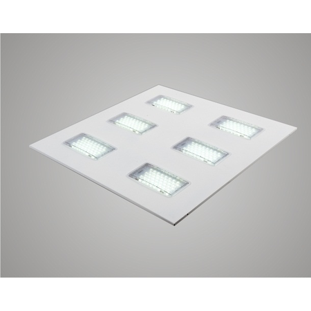 Lampa incastrata cu led aries 6 module 60x60 30w