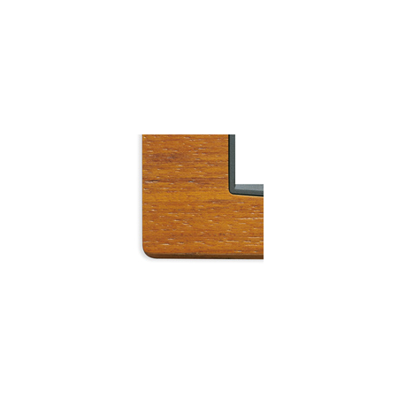 Placa ornament 2 module centrale Vimar(Eikon) Wood Burma teak