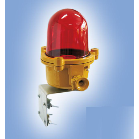 Lampa balizaj LBEx 02 IP54 100W II 2G Exde IIC T2 fixare cu flansa