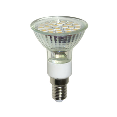 Bec r50 24 led e14 / 3.5w-3000k hepol