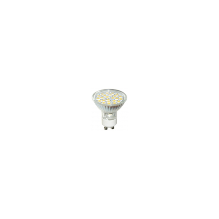 Bec 24 led gu10 / 3w-3000k hepol