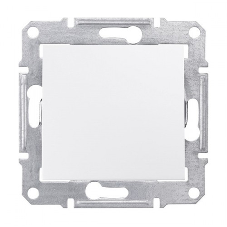 Intrerupator cu revenire 10 AX SEDNA SCHNEIDER aluminiu