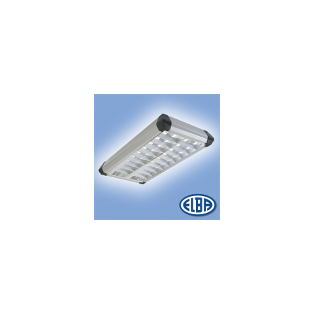 Corpuri de iluminat Fluorescente pentru Montaj Aparent - 4X18 DP HF-P , FIRA 08 COLAGE, ELBA\t\t\t\t\t\t