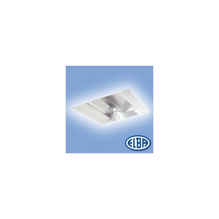 Corpuri de iluminat Fluorescente pentru Montaj Incastrat - 03 - 03 - 2X55W HF-P reflector oglindat, ODEON FIRI-03, ELBA\t\t\t\t\t\t