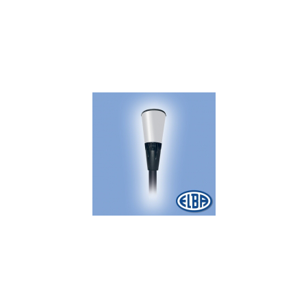 Corp de iluminat pietonal, 26W fluo-compact gri transparent refl. OL, AVIS 02M ( fara brate) IP66, ELBA