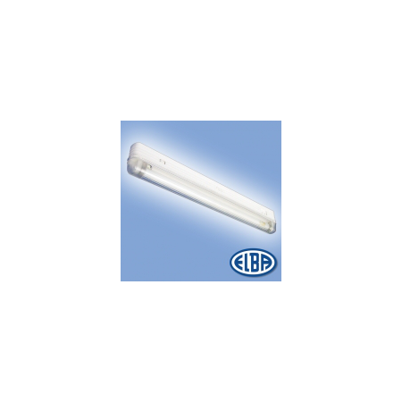 Corp de iluminat protejat la umezeala si praf, 1x18w cu intrerupator , aplica baie ab-02, elba