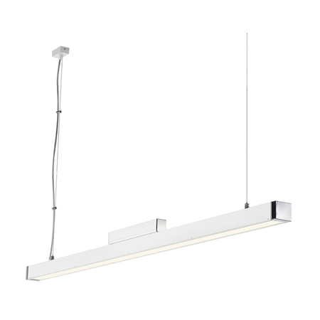 Lampa Q-LINE SINGLE,alb/crom