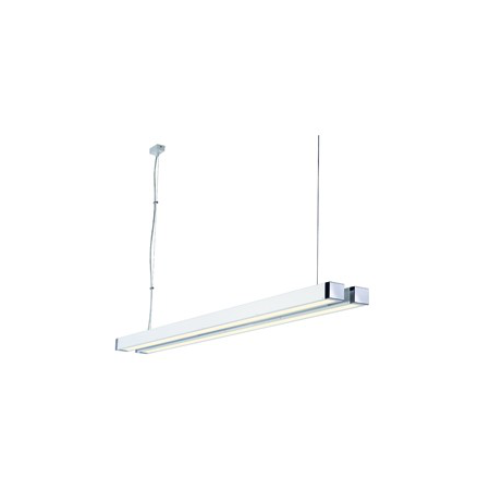 Lampa q-line double,2x35w,alb/crom